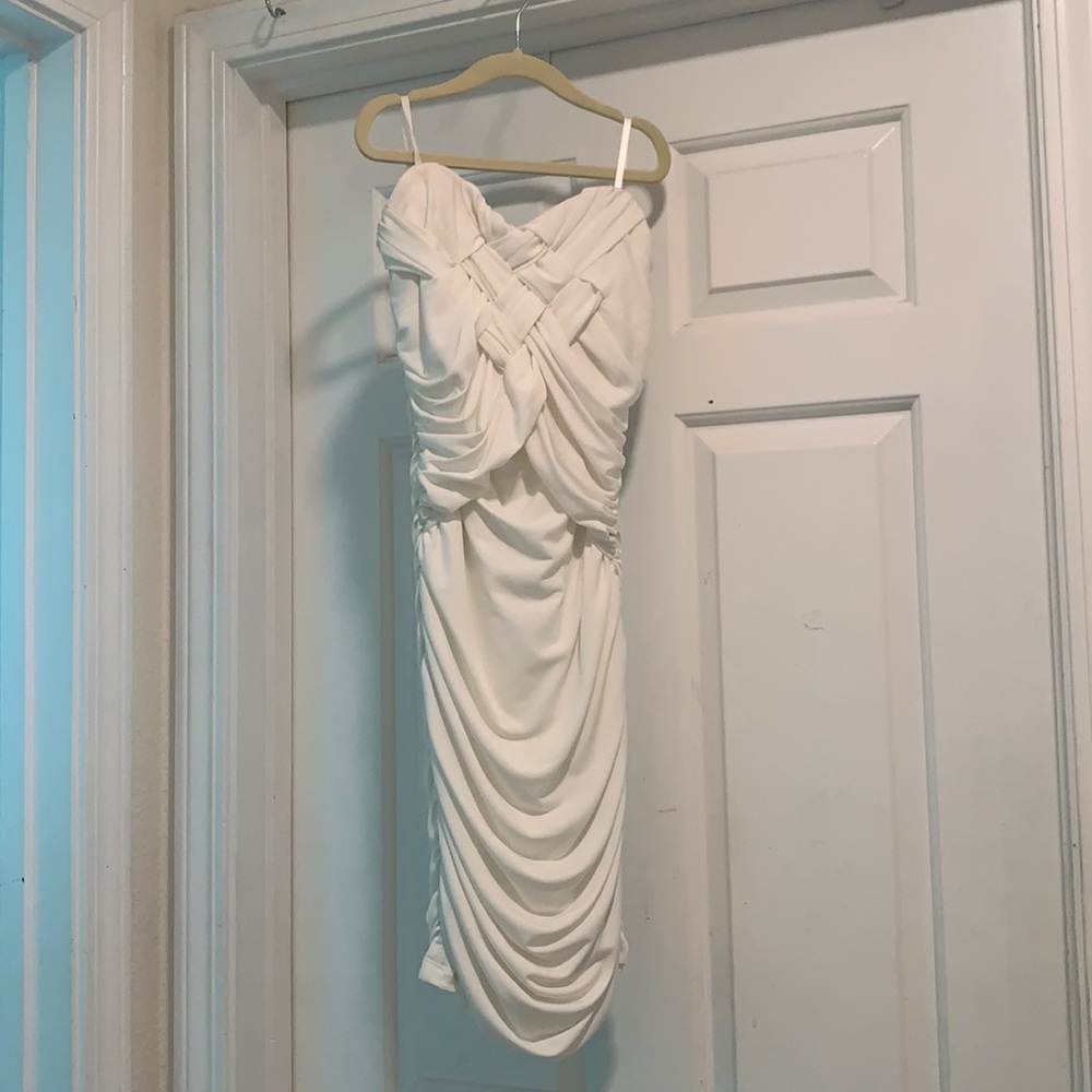 BCX | White Mini Dress | Size Small